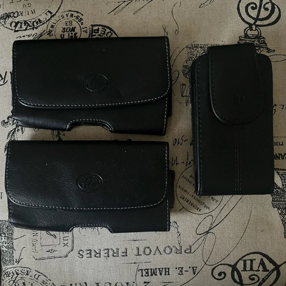 Men's phone holders for belt